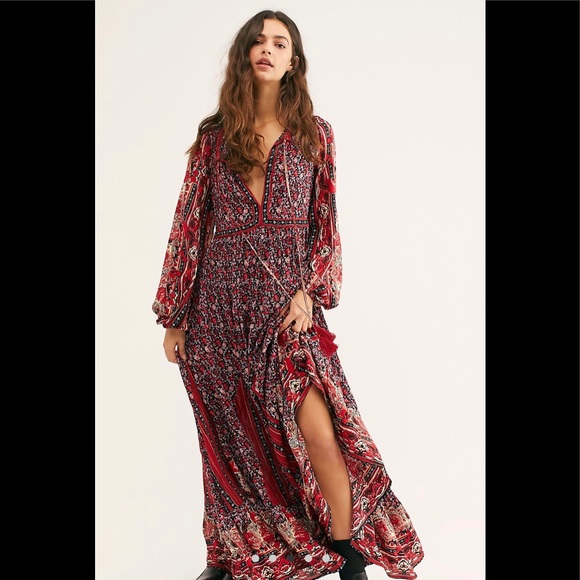 Free People Happy Feelings Midi Dress - Picture 4 of 8